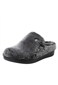 Alegria Loungeree Slippers - Frosty Black